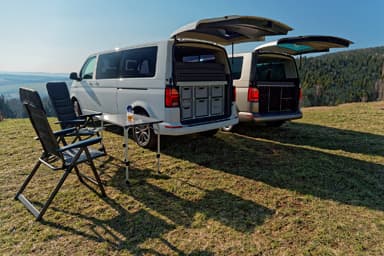 VarioBoxy EUROBOX a SOCKETBOX pro Volkswagen Transporter, Caravelle a Multivan T5, T6