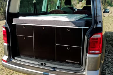 VarioBox SOCKETBOX pro Volkswagen Transporter, Caravelle a Multivan T5, T6