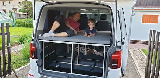 VarioBox BASICBOX w Volkswagenie Caravelle T6