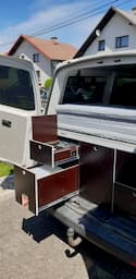 VarioBox SOCKETBOX z kanistrem 20 l w Volkswagenie Transporter T5